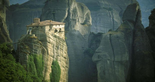 -Precarious Places on Earth 14. Meteora Monasteries, Greece-Precarious Places on Earth