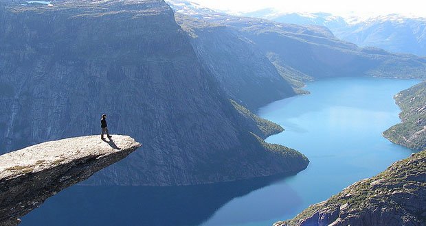 -Precarious Places on Earth 19. Trolltunga, Norway-Precarious Places on Earth