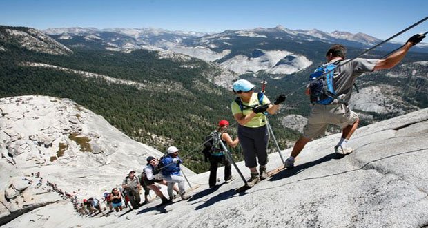 -Precarious Places on Earth 24. Half Dome, Yosemite National Park-Precarious Places on Earth